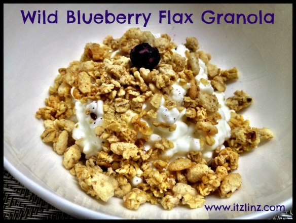 blueberry flax granola